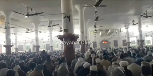 Masjid Utama Raiwind Markaz Tampak Luar